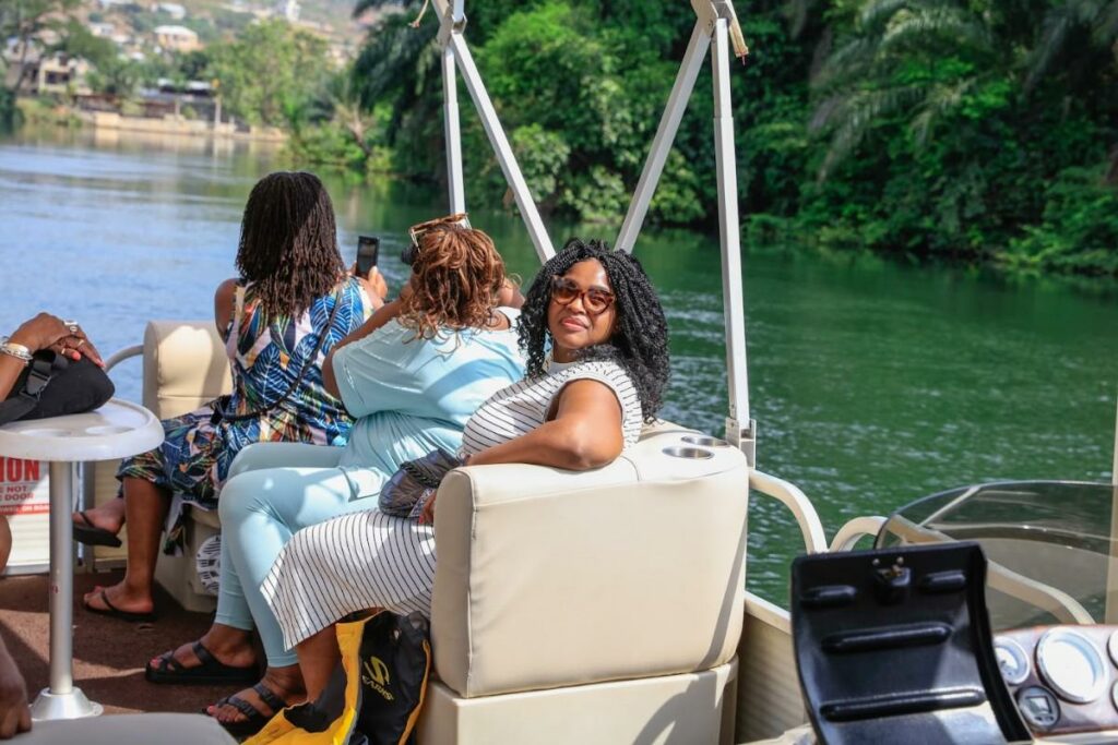 ghana boat riding