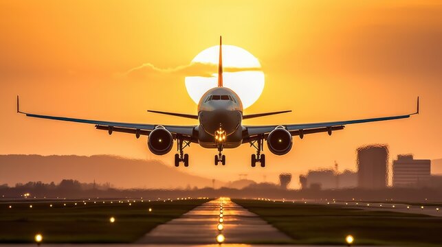 plane landing