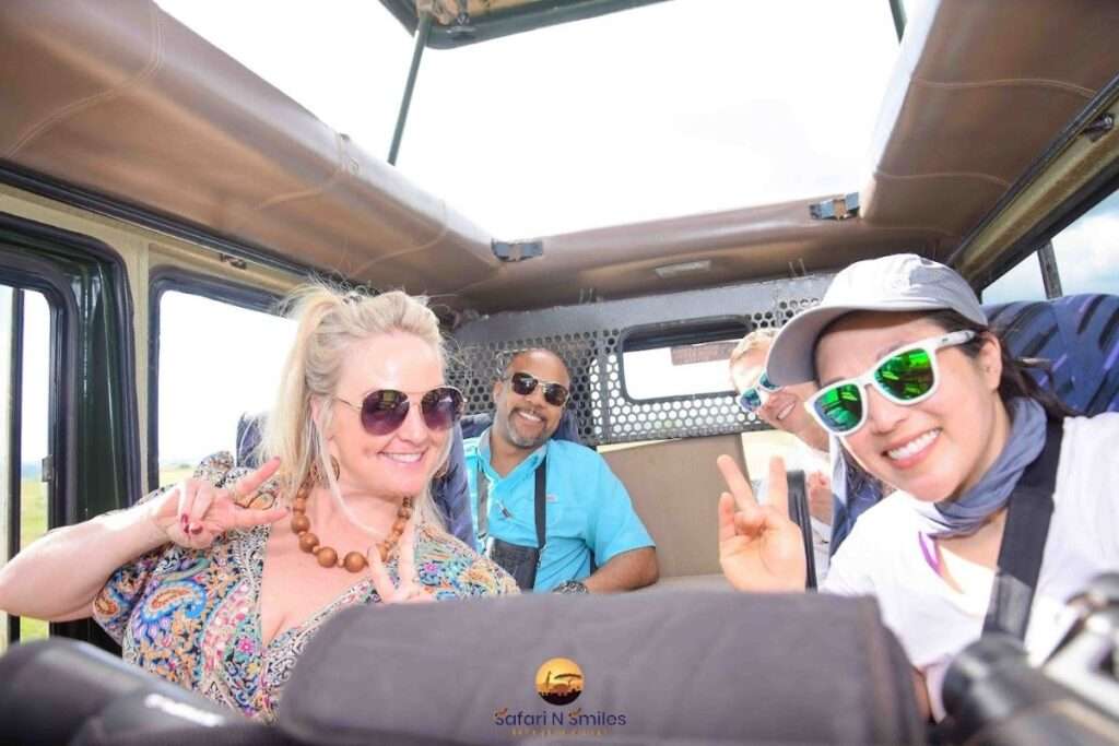 Tourist jeep