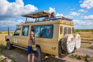 Guest arrival and safari welcome