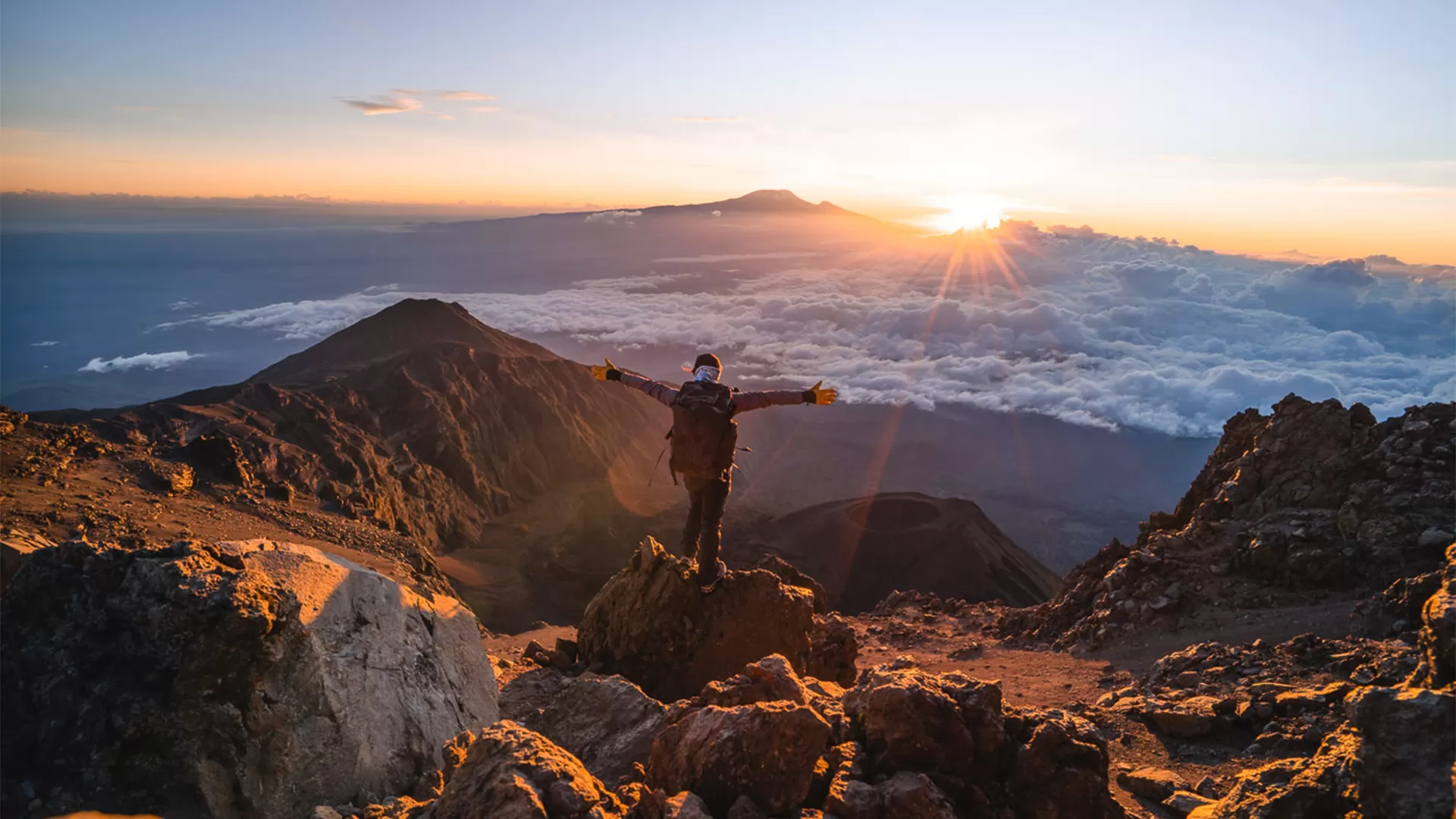 Mount Kilimanjaro at sunrise