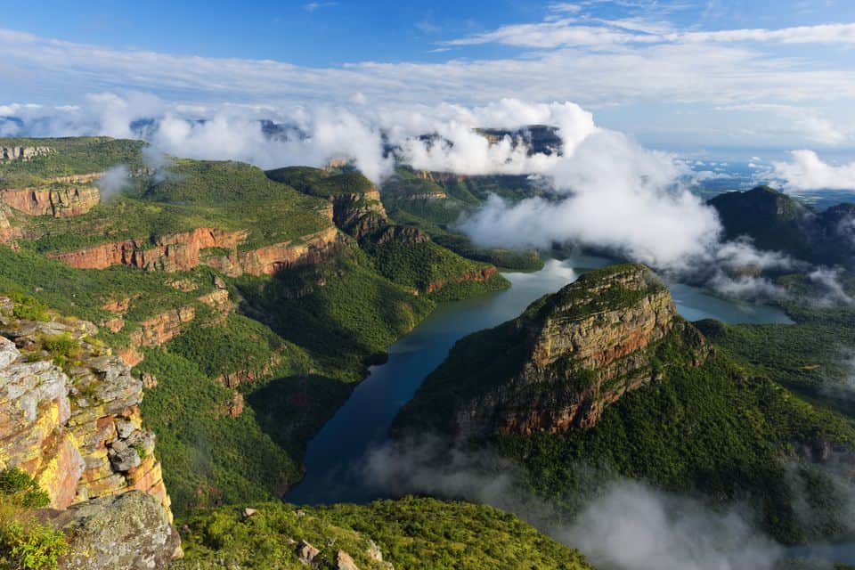 Panorama Route and Blyde River Canyon tourist attraction South Africa